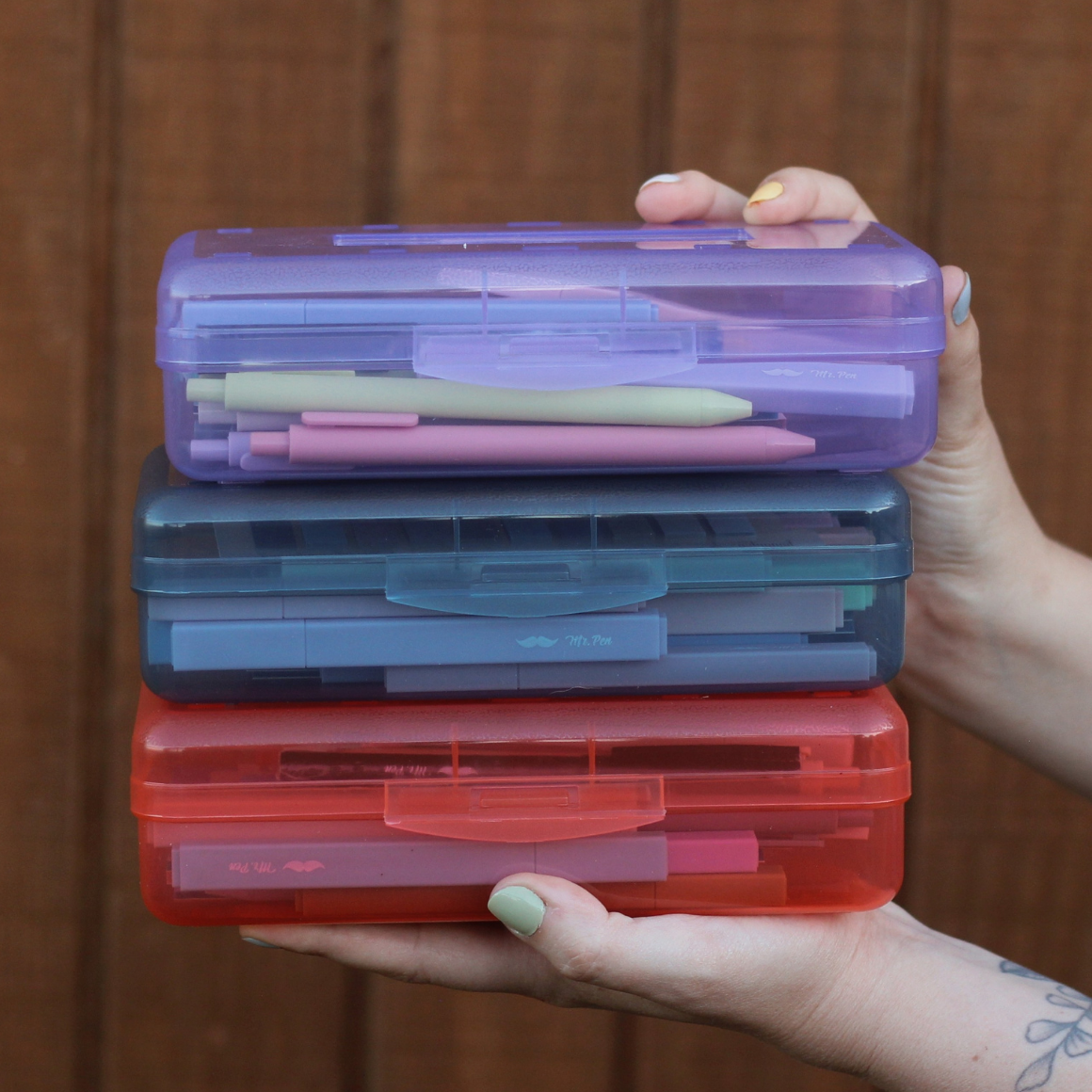 Bible Journaling Set – Gel Pens, Highlighters, Sticky Notes, Stickers & Pencil Case Options