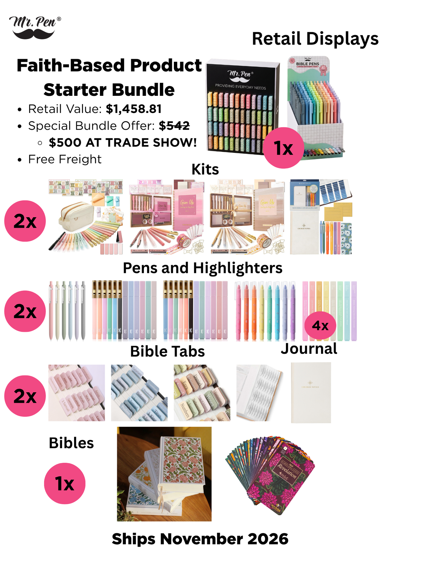 [PRE-ORDER] Faith-Based Starter Bundle