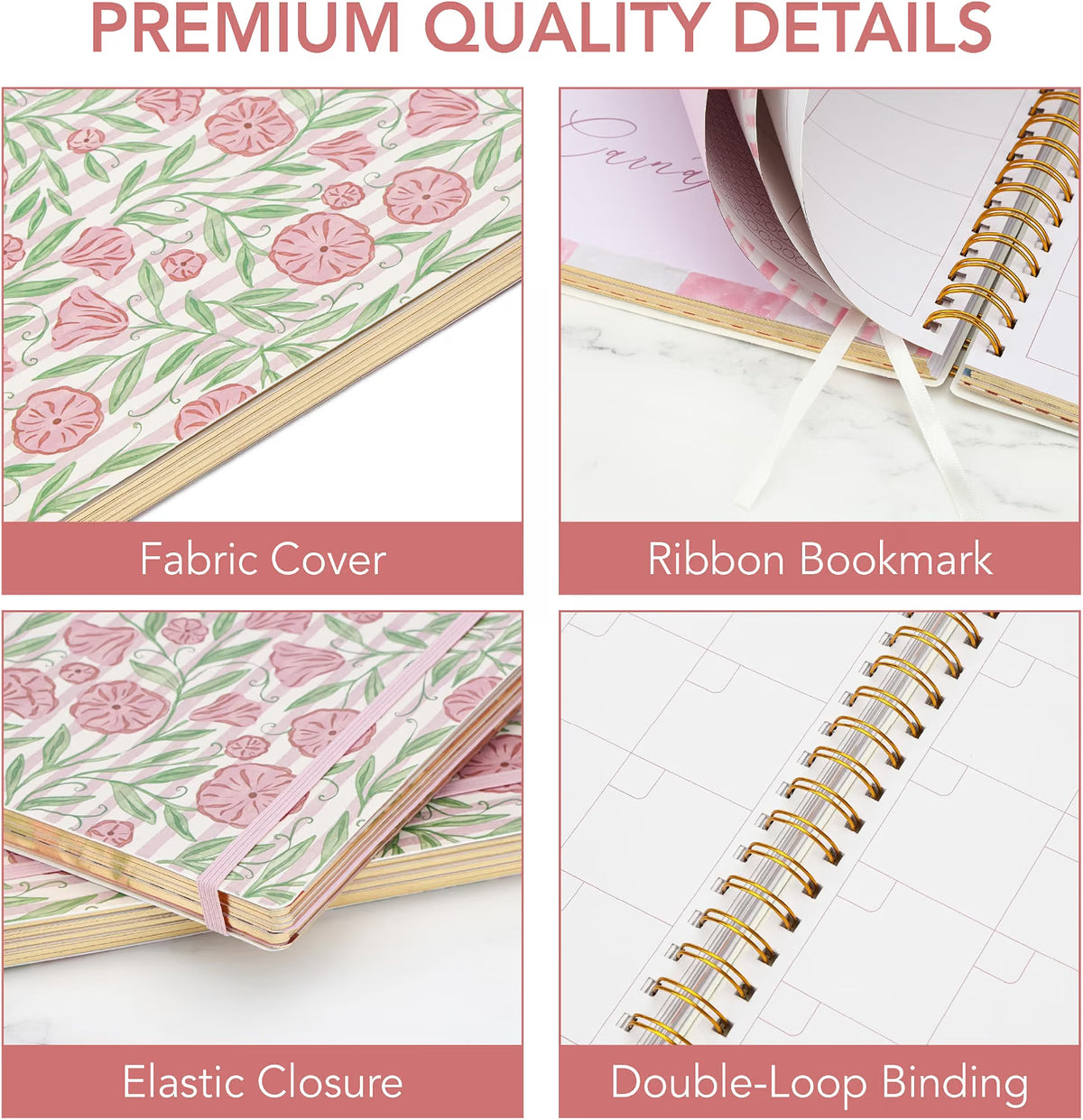 Mr. Pen- Homeschool Planner 8.5" x 11", Hard Cover Spiral Bound Designed in Partnership with Teach Them Diligently, Undated Weekly & Monthly Organizer with Sticky Tabs