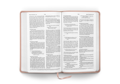 ESV Premium Church Bible, TruTone®, Blush Rose
