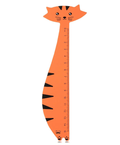 Mr. Pen- Wooden Ruler, 15cm, Tiger Wood Ruler, Centimeter Ruler, mm Ruler