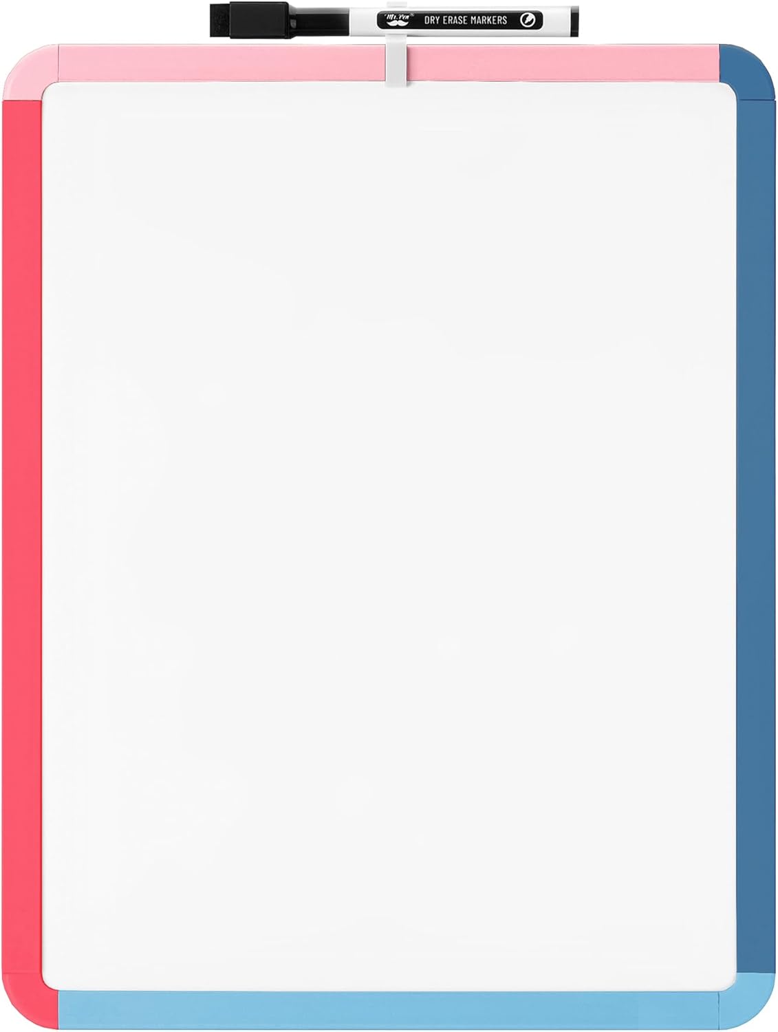 Dry Erase Board, 14" x 11", Colorful Frame, Marker Included