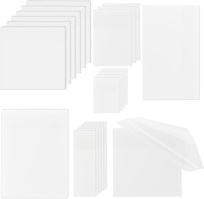Mr. Pen- Transparent Sticky Notes Set, 1000 Sheets, 6 Sizes