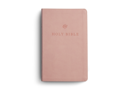 ESV Premium Church Bible, TruTone®, Blush Rose