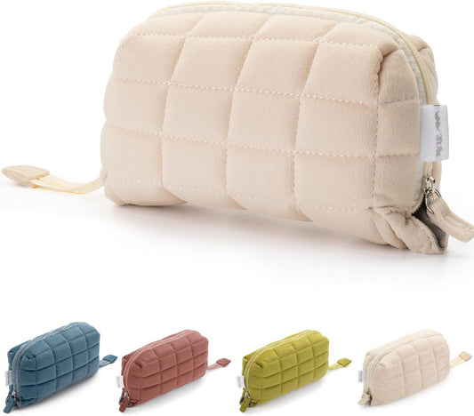 Mr. Pen- Large Capacity Pillow Pencil Case, Beige Pencil Pouch