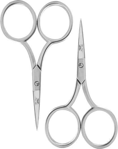 Mr. Pen- Embroidery Scissors Curved, 2 Pack, 3.5 Inch, Silver Embroidery Scissors Small