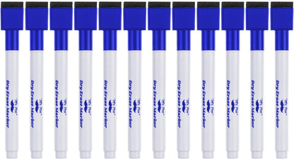 Mr. Pen- Magnetic Dry Erase Markers, 12 Pack, Blue Dry Erase Markers Fine Tip