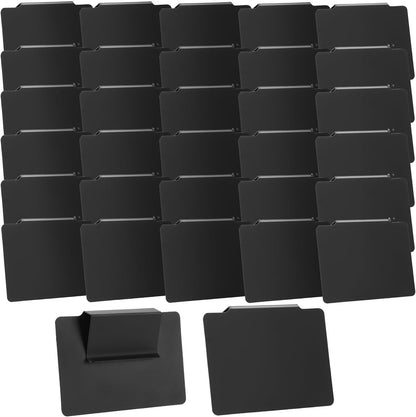 Mr. Pen- Basket Labels Clip On Set, 102 pcs, 100 Removable Bin Labels Clip On with 2 Chalk Markers