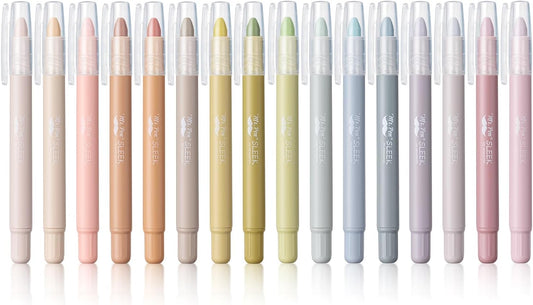 Mr. Pen- Gel Highlighter, 16 Pack, Soft & Muted Colors, Bible Highlighters No Bleed, No Bleed Highlighters, Mr Pen Bible Highlighter