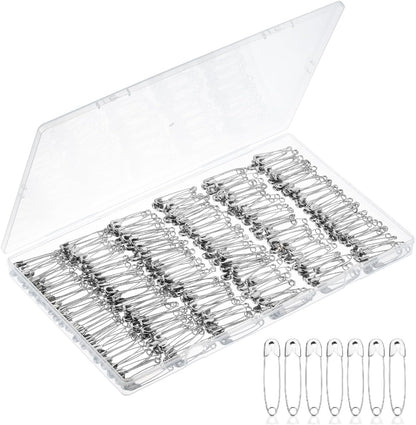 Mr. Pen- Safety Pins, 500 Pack, 1.5 Inch, Silver, Safety Pin, Small Safety Pins Bulk