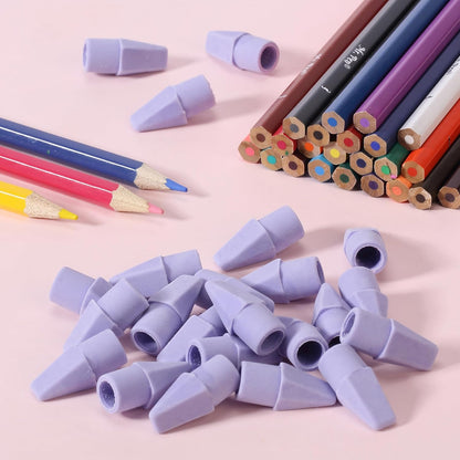 Mr. Pen- Pencil Top Erasers, 120 Pack, Latex-Free, No-Smudge