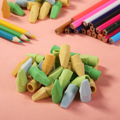 Mr. Pen- Pencil Top Erasers, 120 Pack, Latex-Free, No-Smudge