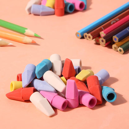 Mr. Pen- Pencil Erasers Toppers, 120 Pack, Colorful, Latex Free, No Smudge, Mr Pen Erasers for Pencils, Pencil Top Erasers, Eraser Caps