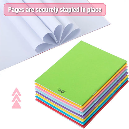 Mr. Pen- Colorful Blank Books, 4.25" x 5.5", 32 Pages, 16 Pack, Blank Notebooks for Kids,