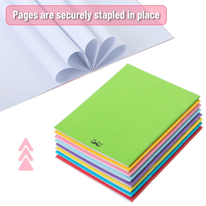 Mr. Pen- Colorful Blank Books, 4.2" x 5.5", 32 Pages, 24 Pack, Blank Notebooks for Kids