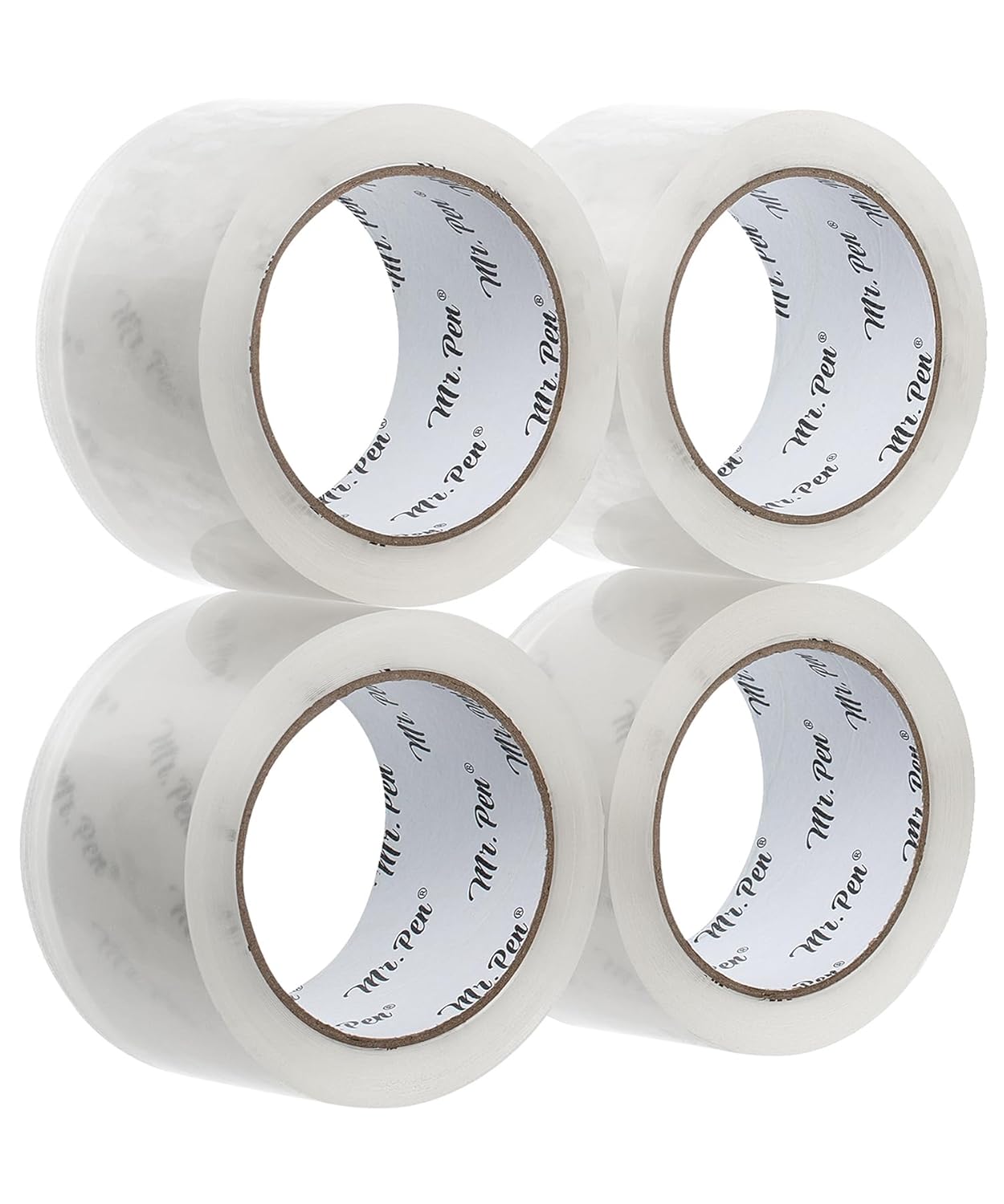 Clear Packing Tape 4 Pack, 1.88” Wide, 60 Yards, Shipping Tape