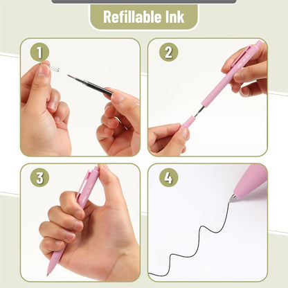 Mr. Pen- Retractable Gel Pens, 22 Pack, Black Ink, Mild Barrel Gel Pens