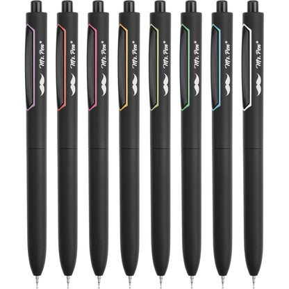 Mr. Pen- Retractable Gel Pens, 8 Pack, Pastel Color Ink Gel Pens, Gel Pens Fine Point 0.5mm, Retractable Pens, Cute Pens