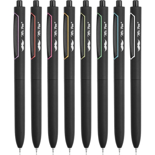 Mr. Pen- Retractable Gel Pens, 8 Pack, Pastel Color Ink Gel Pens, Gel Pens Fine Point 0.5mm, Retractable Pens, Cute Pens
