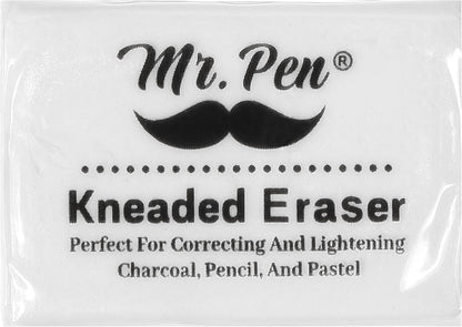 White Kneaded Erasers, 12 Pack, Moldable Art Erasers for Artists