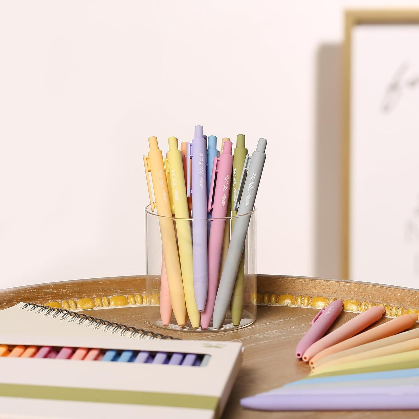 Mr. Pen- Retractable Gel Pens, 22 Pack, Black Ink, Mild Barrel Gel Pens