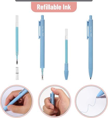 Mr. Pen- Bible Highlighters and Pens, 10 Pack, Gel Highlighters, Cotton Candy Clouds, Bible Highlighters No Bleed, Gel Highlighter No Bleed Through