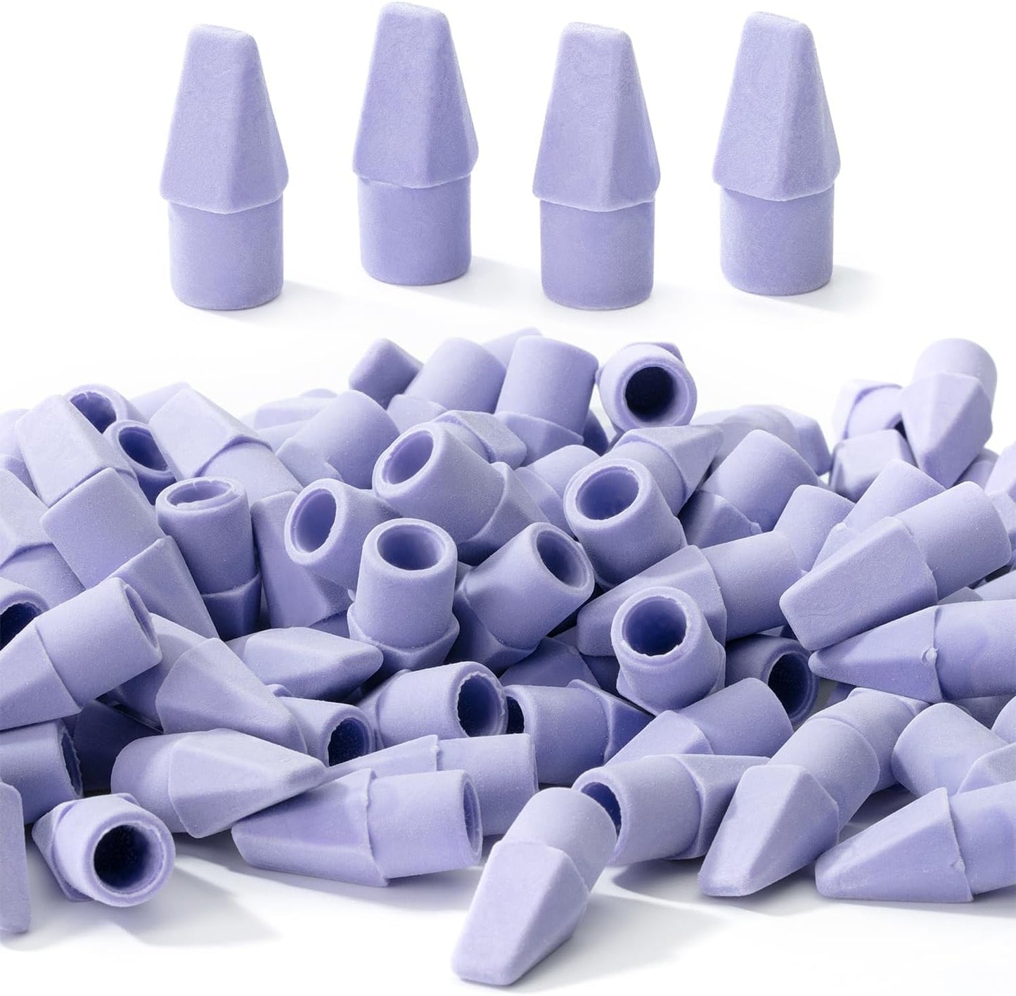 Mr. Pen- Pencil Top Erasers, 120 Pack, Latex-Free, No-Smudge
