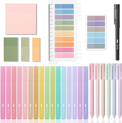 Mr. Pen- Aesthetic Book Annotation Kit, Aesthetic Highlighters and Gel Pens