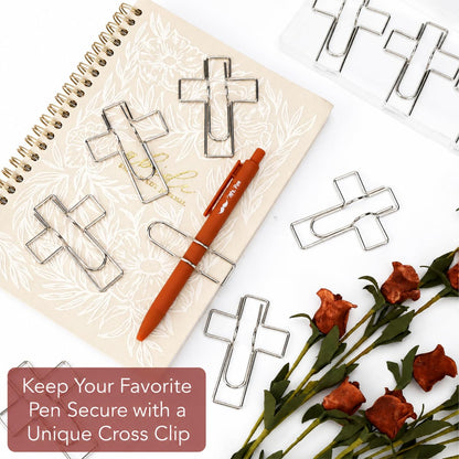 Mr. Pen- Metal Cross Pen Clips, 10 pcs, Rose Gold or Silver Cross Pen Holder