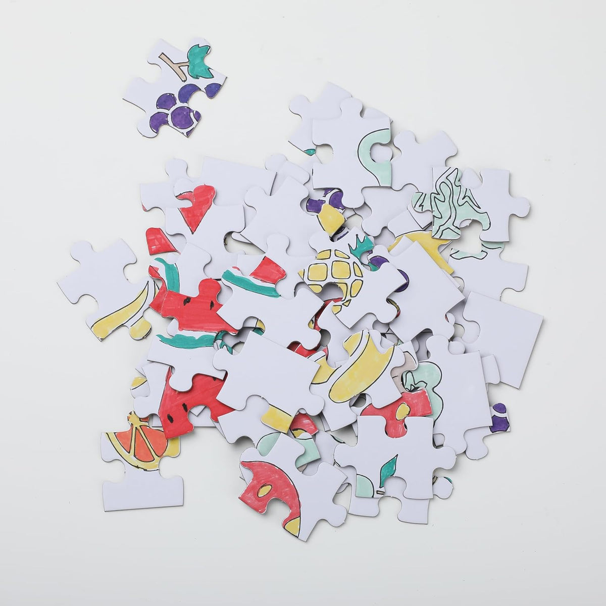 Mr. Pen- Blank Puzzle, 36 Pack, 48 Pieces/Pack, 8.5" x 11", White, Blank Puzzles to Draw on