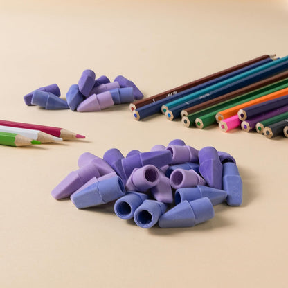 Pencil Erasers Toppers, 30 Pack, Colorful, Latex Free, No Smudge