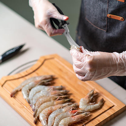 Heavy Duty Poultry Shears, Stainless Steel Meat Scissors, Lock