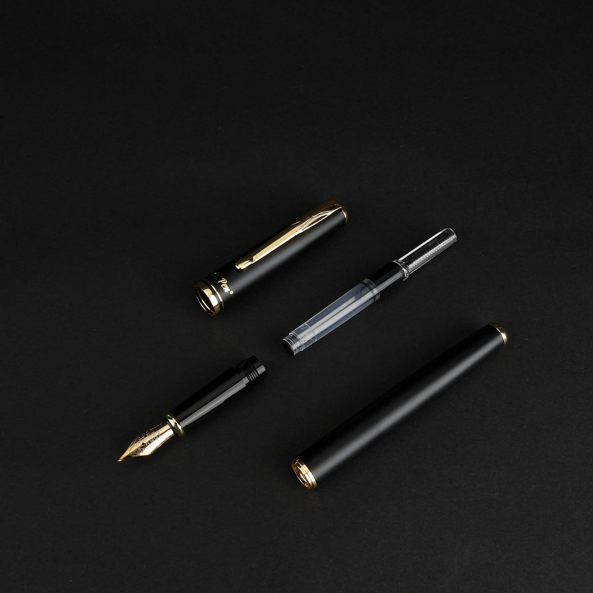 Mr. Pen- Fountain Pen Set, 6 Black & 6 Blue Ink Refills Cartridges