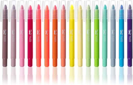 Gel Highlighter, 16 Pack, Morandi and Vibrant Colors, Bible Highlighters No Bleed Highlighters, Bible Highlighter, Bible Markers, Gel Highlighters for Bibles, Highlighter