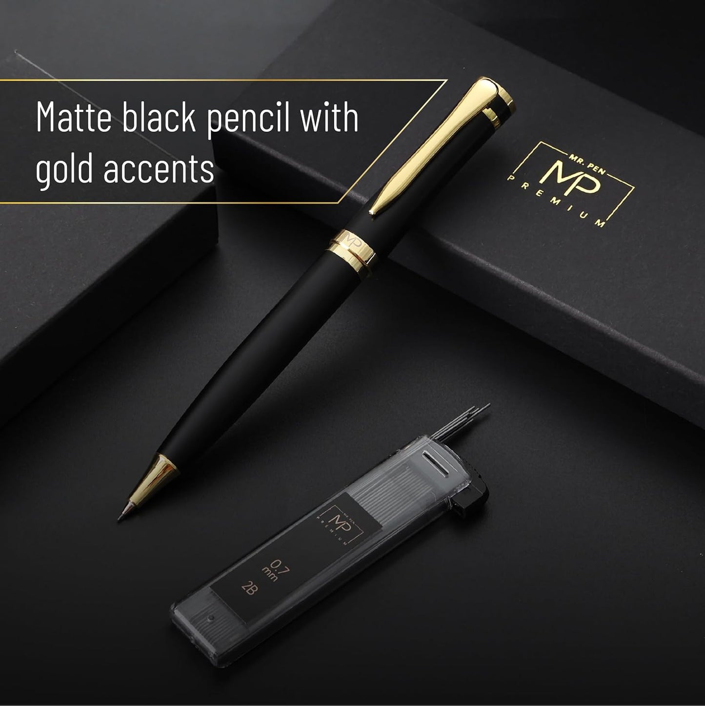 Luxury Metal Mechanical Pencil, Mechanical Pencils 0.7mm, Sketching Pencils Mechanical 0.7, Drafting Pencil, Mechanical Pencil Metal, Lead Pencils, Gift Mechanical Pencil Luxury