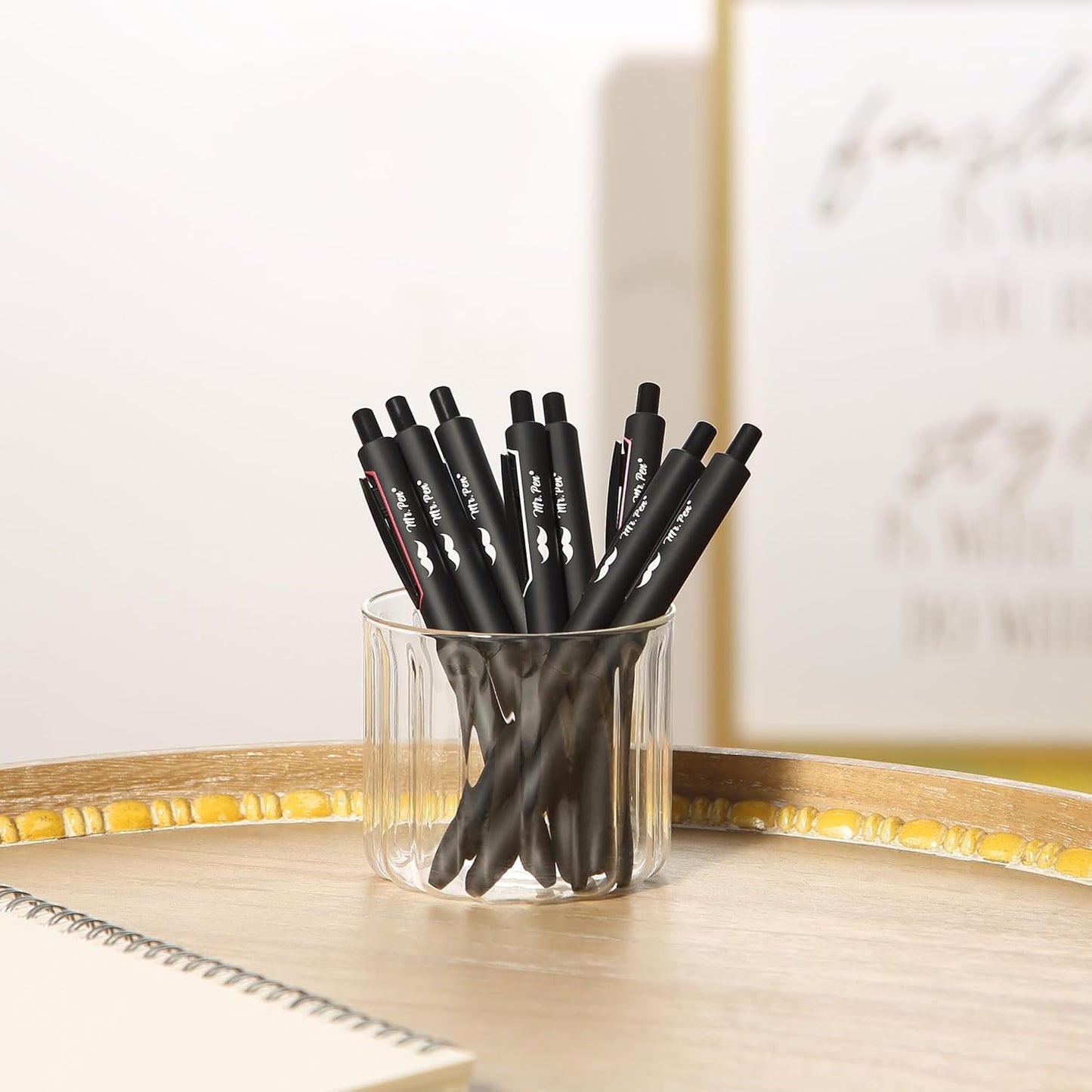 Mr. Pen- Retractable Gel Pens, 8 Pack, Pastel Color Ink Gel Pens, Gel Pens Fine Point 0.5mm, Retractable Pens, Cute Pens