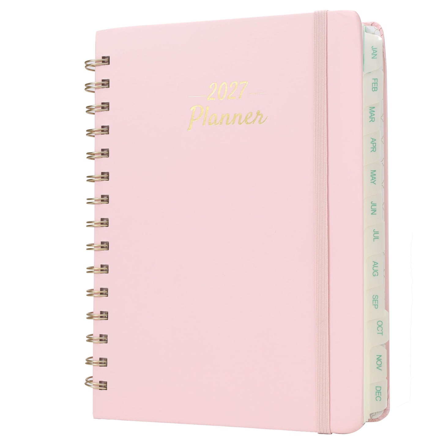 Mr. Pen- 2027 Weekly and Monthly Planner Calendar, 6.4" x 8.5", Wire Bound | January 2027 - December 2027, Monthly Tabs, Inner Storage Pocket, College School Supplies for Student and Teacher