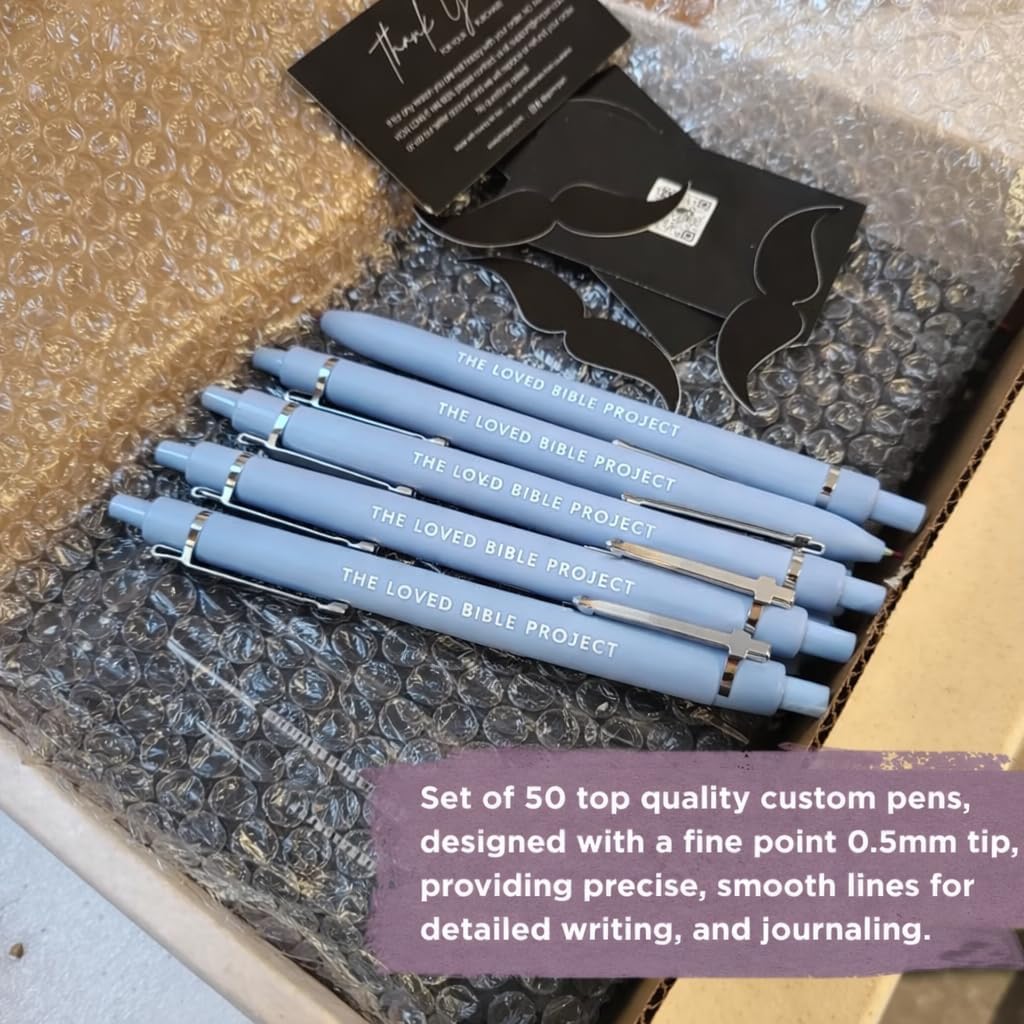 Customizable Retractable Cross Clip Pens, Black Ink, Fine Point 0.5mm, Black Barrel