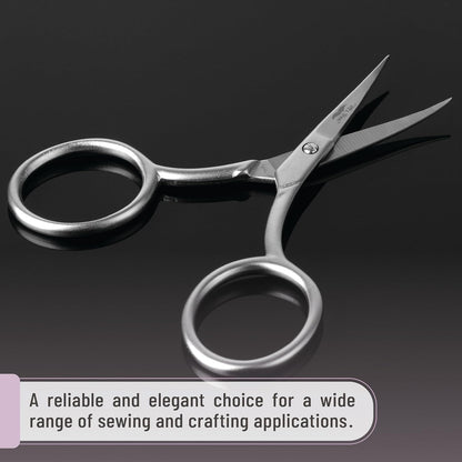 Mr. Pen- Embroidery Scissors Curved, 2 Pack, 3.5 Inch, Silver Embroidery Scissors Small