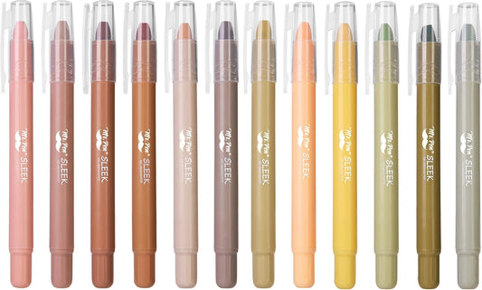 Mr. Pen- Gel Highlighter, 12 Pack, Vintage Colors, Bible Highlighters No Bleed, No Bleed Highlighters