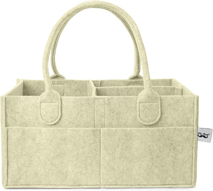Mr. Pen- Baby Diaper Caddy Organizer, Olive Calm, Baby Caddy Organizer with Handle, Compact Size, Collapsible & Portable