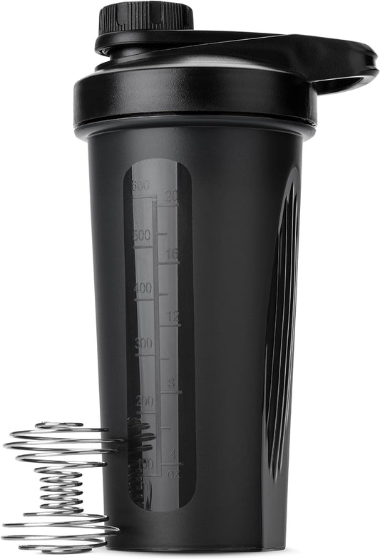 Shaker Bottles for Protein Mixes with Twist Cap, 28 oz, Black Protein Shaker Bottle with Wire Whisk Ball, Shaker Cup, Mixer Bottle, Protein Shake Bottles, Protein Bottle, Protein Shake Bottle