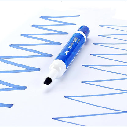 Bulk Dry Erase White Board Markers, 52 Pack, 12 Colors, Chisel Tip