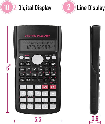 Mr. Pen- Scientific Calculator, 24pcs, 2 Line, Scientific Calculators for Students