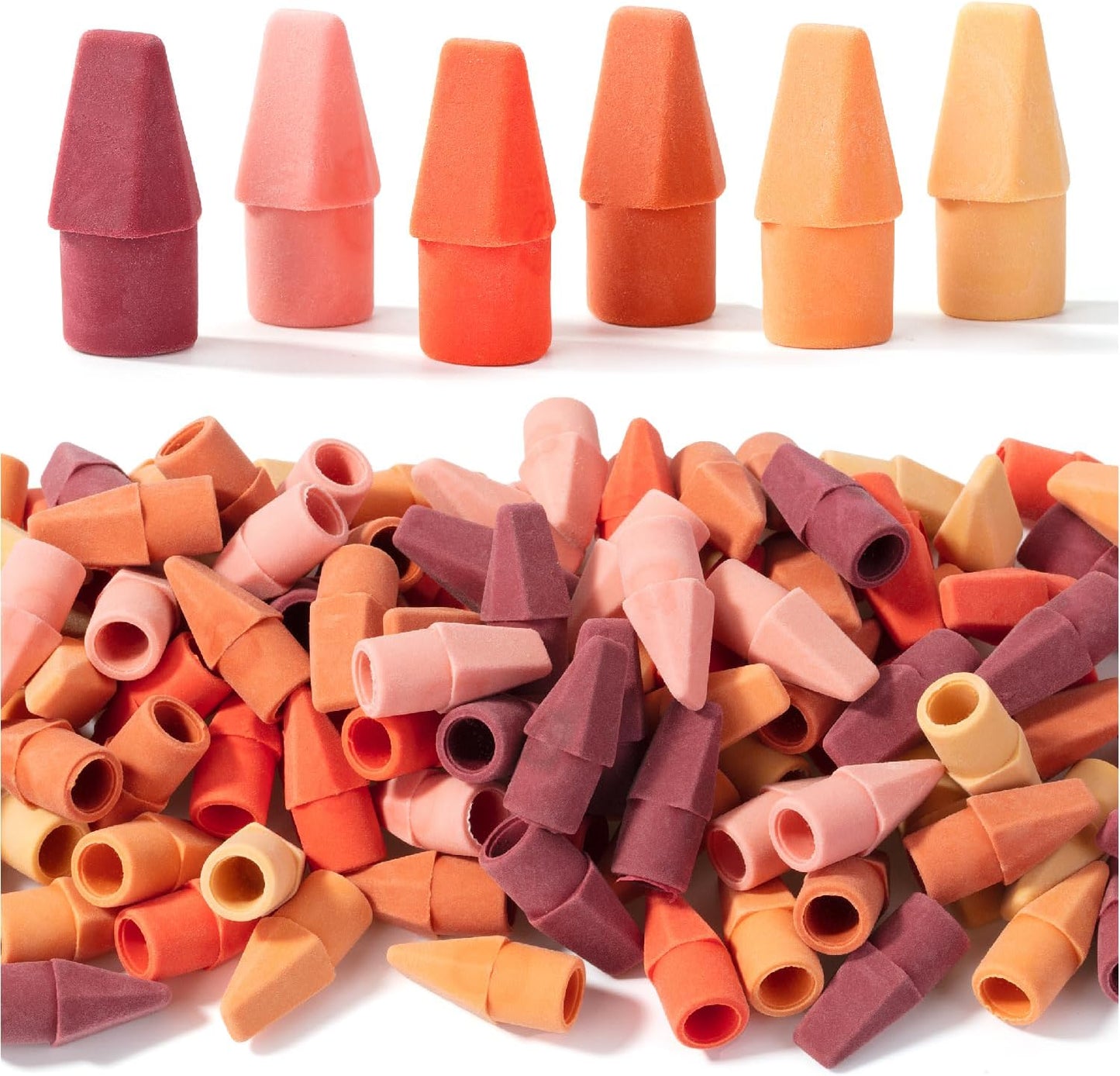 Mr. Pen- Pencil Top Erasers, 120 Pack, Latex-Free, No-Smudge