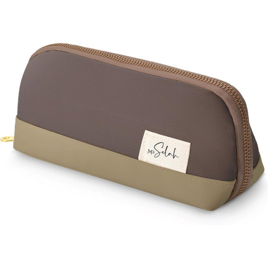 Mr. Pen- Pencil Case, Brown, Pencil Pouch, Pencil Bag, Pen Case, Pen Pouch, Selah Pen Bag