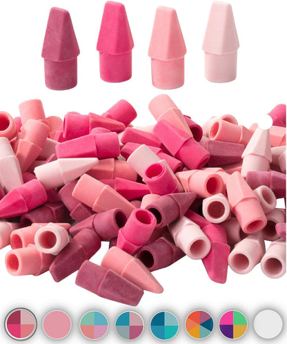 Mr. Pen- Pencil Top Erasers, 120 Pack, Latex-Free, No-Smudge