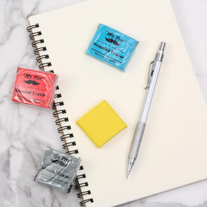 Colorful Kneaded Erasers, 8 Pack, 1.4" x 1.37", For Artists