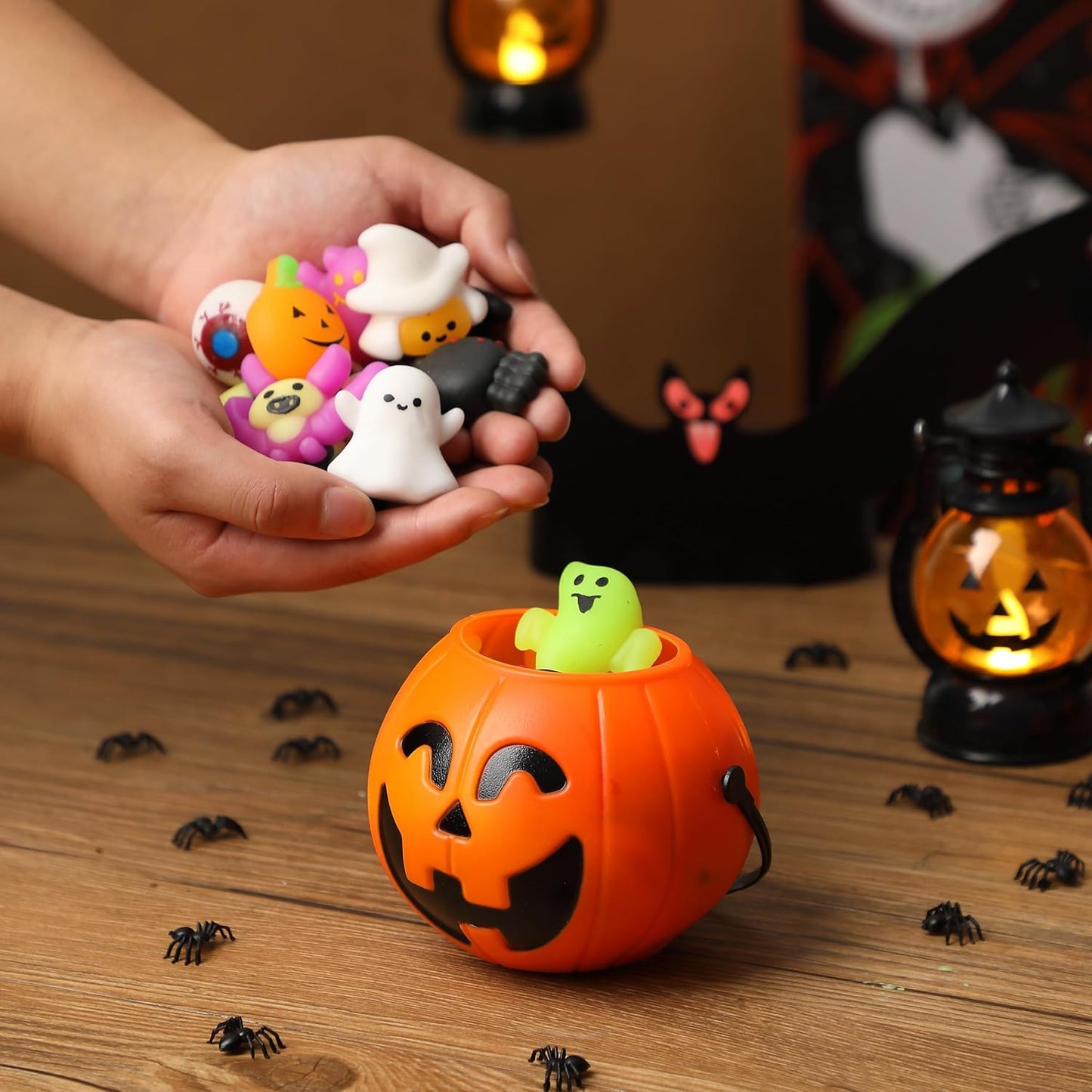 Mr. Pen- Halloween Squishy Toys, 12 pcs, Halloween Squishies, Halloween Toy