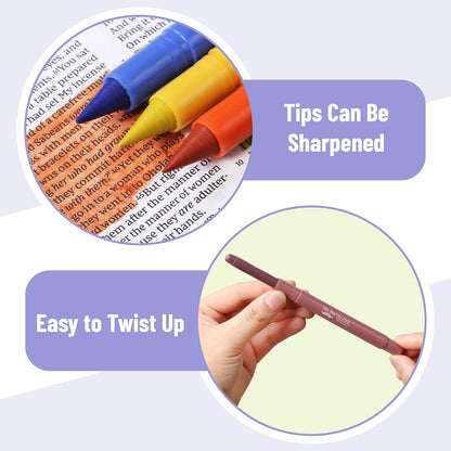 Mr. Pen- Gel Highlighter, 8 Pack, Spring Calm, Bible Highlighters No Bleed, No Bleed Highlighters